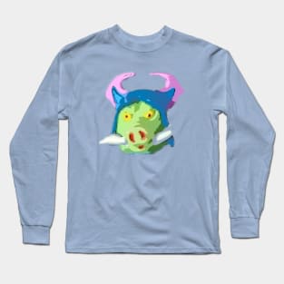 Pig Head Shirt Long Sleeve T-Shirt